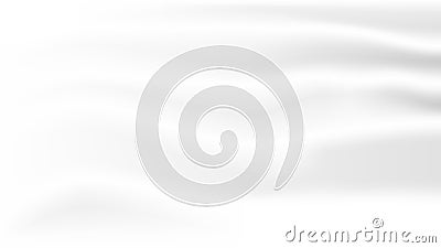 Abstract blank white soft satin fabric texture background Stock Photo