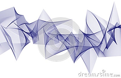 Abstract blended wave Stock Photo