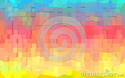 Abstract block pattern wallpaper. Stock Photo