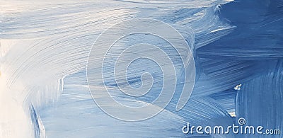 Abstract Blue Art Painting Background. Abstract waves Editorial Stock Photo