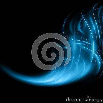 Abstract blue background Stock Photo