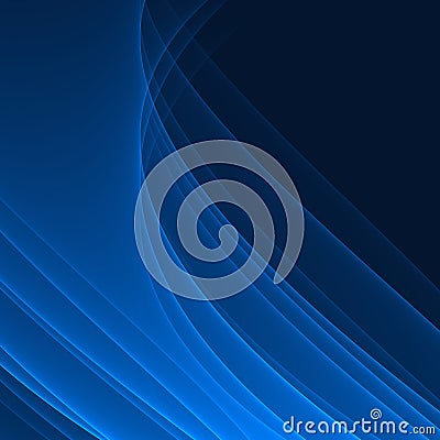 Abstract blue background. Bright blue lines. Geometric pattern in blue colors. Stock Photo