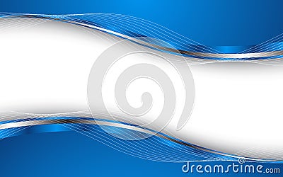 Abstract blue background. Vector Illustration Vector Illustration