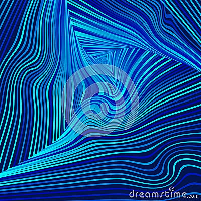 Abstract blue background. Vector Illustration