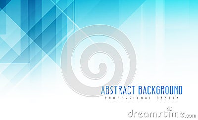 Abstract blue background. It will be used for brochure, flyers, poster etc. Vector Illustration