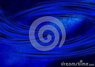 Abstract blue blur wave Background design Stock Photo