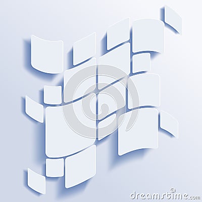 Squares abstract vector background Vector Illustration