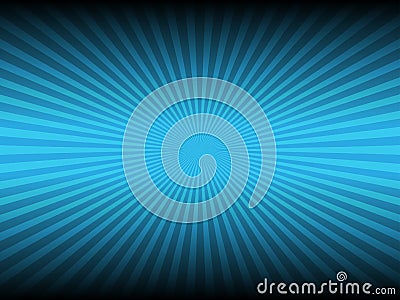 Abstract blue color and line glowing background Vector Illustration