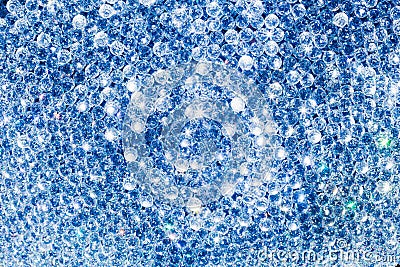 Abstract blue diamonds background Stock Photo