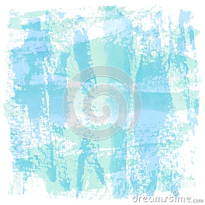 Abstract blue and green watercolor on white background Stock Photo