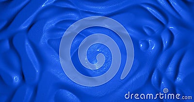 Abstract blue liquid waving. realistic 3d rendered animated wave background. over 4k resolution animated abstract background. Stock Photo
