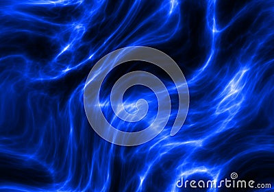 Abstract Blue Seamless Plasma Background Stock Photo