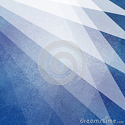 Abstract blue and white background design with light transparent material layers with faint texture in geometric fan pattern Cartoon Illustration