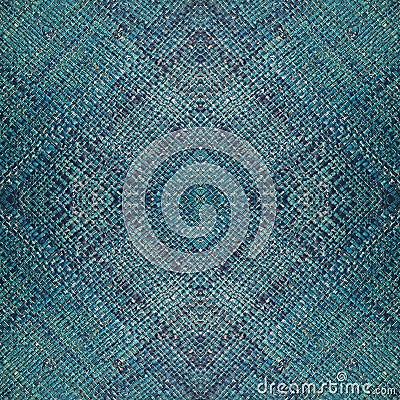 Abstract blue woven matt Stock Photo