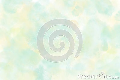Abstract blue and yellow green watercolor background in high resolution Vector Illustration