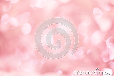 Abstract blur pink color for design, colorful bokeh light background Stock Photo