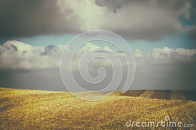 Abstract blurred bacground of nature view with faded style look. good for typography Stock Photo