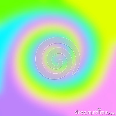 Abstract blurred background in pastel colors. Decorative spun element. Stock Photo
