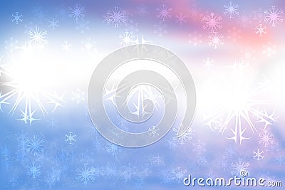 Abstract blurred festive winter christmas or Happy New Year back Stock Photo