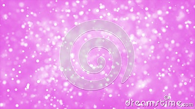 Abstract blurred Glow Glittering Particales, Sparkling bokeh background 3d rendering Stock Photo