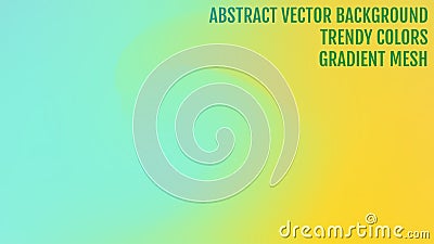 Abstract blurred gradient background with light. Modern nature backdrop. Ecology concept for your graphic design, banner or Vector Illustration