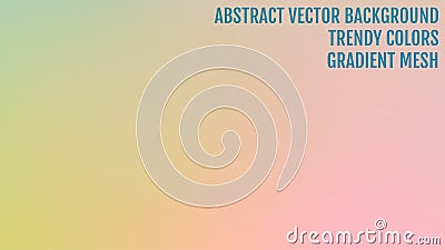 Abstract blurred gradient background with light. Modern nature backdrop. Ecology concept for your graphic design, banner or Vector Illustration