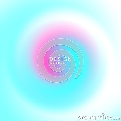 Abstract blurred multicolored swirl radial background spectrum. Science background Vector Illustration