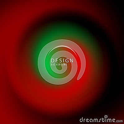 Abstract blurred multicolored swirl radial background spectrum. Science background Vector Vector Illustration