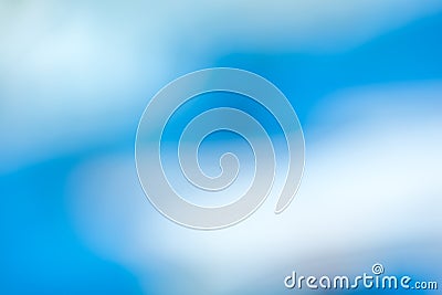 Abstract blurry spotted white and blue background Stock Photo