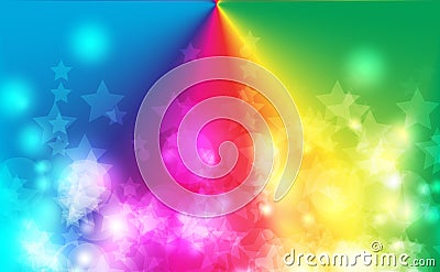 Abstract bokeh background. Festive defocused lights.Vector illustration Vector Illustration