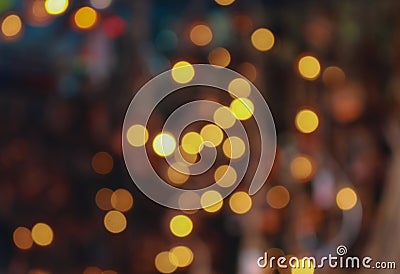 Abstract bokeh blur Lightnd. Stock Photo