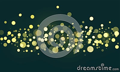 Abstract bokeh blurred lights wallpaper Stock Photo