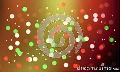 Abstract bokeh dots background. Stock Photo