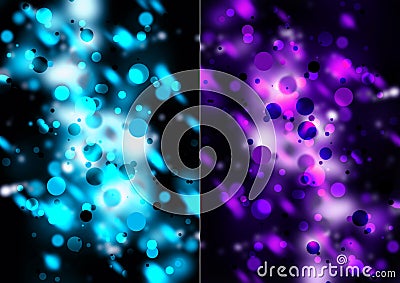 Abstract bokeh effect backgrounds Stock Photo