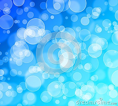 Abstract bokeh glitter background,blue,cyan.Festival,fantacy,celebration.Enjoy and happiness. Stock Photo