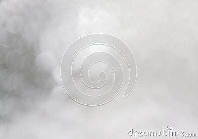 abstract bokeh texture glass pattern white gray blur soft gentle light shine for background Stock Photo