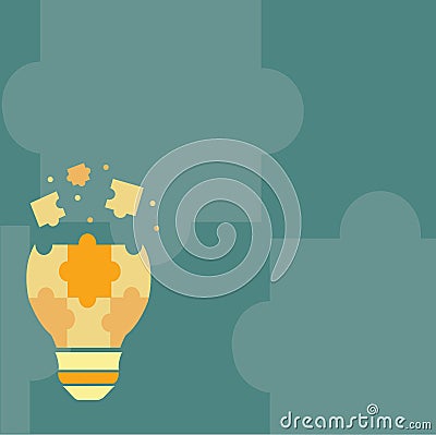 Abstract Brainstorming Problem Solutions, Careful Thinking Concept, Critical Logical Reasoning, Solving Puzzle Ideas Vector Illustration