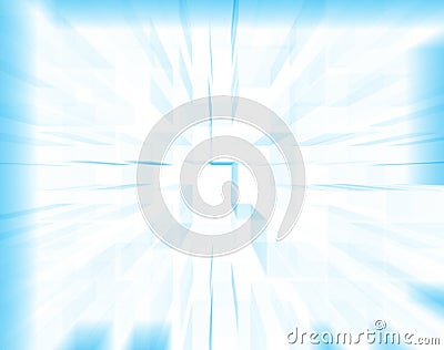 Abstract break squares background Stock Photo