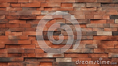 Abstract Brick Wall Texture: Layered Veneer Panels For Modern Web Design Stock Photo