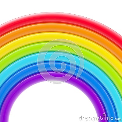 Abstract bright rainbow glossy background Stock Photo