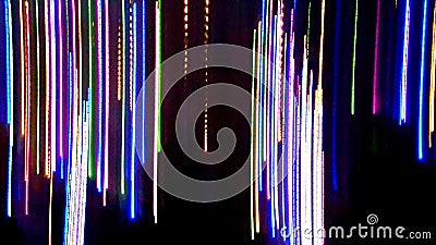 Abstract brocken screen neon bright color colorful glitch glitches glitching background Stock Photo