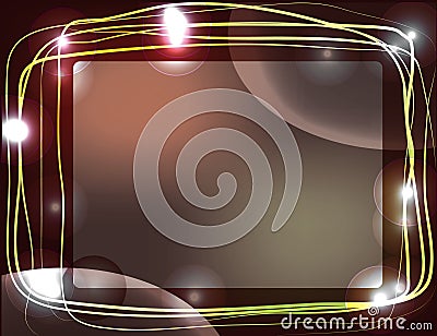 Abstract brown background Vector Illustration