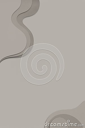 Abstract brown curve background vector Stock Photo