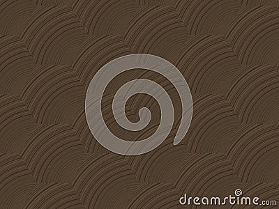 Abstract brown waves background Stock Photo