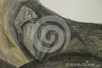 Background, Gray, metallic, abstract painting,black and white drawing Stock Photo