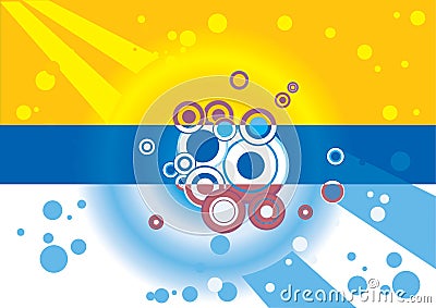 Abstract bubbles Vector Illustration