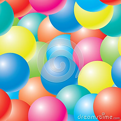 Abstract bubbles background. Vector Illustration