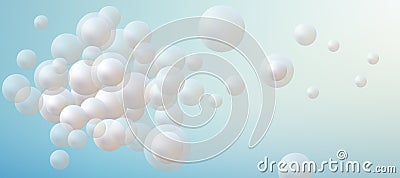 Abstract bubbles shining Background . Nature.Aqua.Elegant and stylish Background. Shining blue substance drop. Vector Illustration