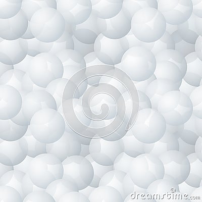 Abstract bubbles vector seamless pattern Vector Illustration