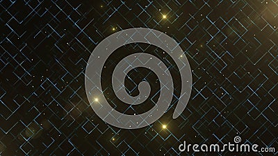 Abstract business science or technology background with empty space for text. Copy space. Close up. Colorful blicks on Stock Photo